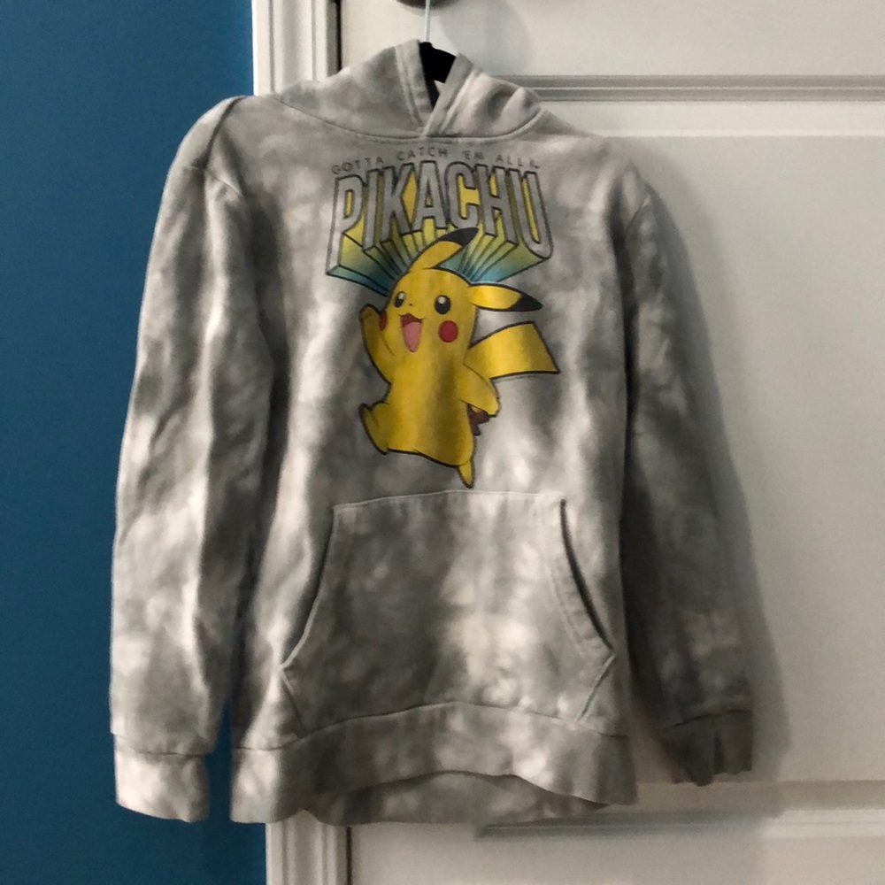 Pikachu Tie Dye Hoodie